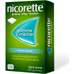 Nicorette® menthe glaciale s/s 2 mg