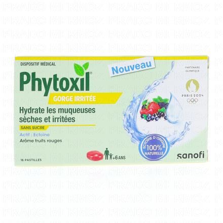 Pastilles Gorge Irritée x16 gout fruits rouges