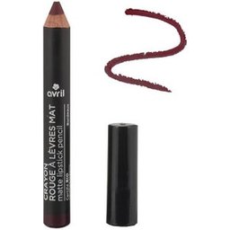 Crayon Rouge Lèvres Mat Bordeaux Bio 1ut