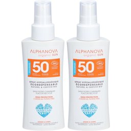 Crème Solaire Hypoallergénique Format Voyage Spf50