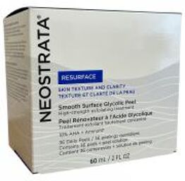 Resurface Peel Rénovateur à l'Acide Glycolique 60 ml - Boîte 36 cotons + flacon de 60 ml