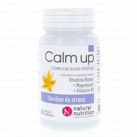 NATURAL NUTRITION Calm Up Gestion du stress 60 gélules