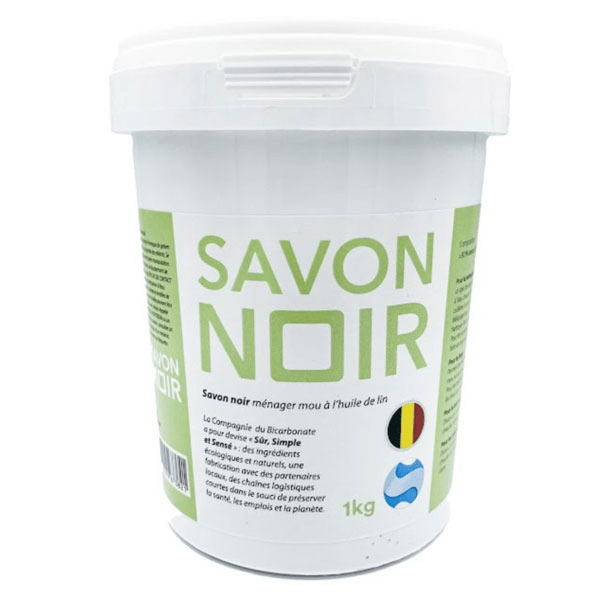 Savon noir mou à l'huile de lin 1 KG