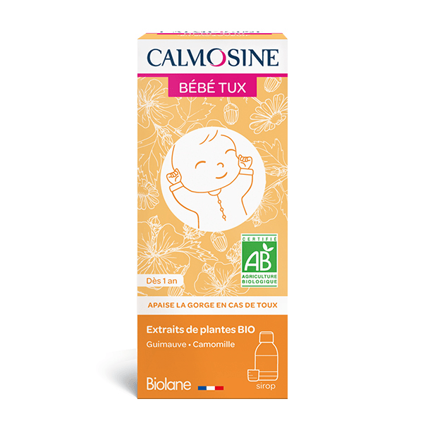 Bébé Tux  Apaise la gorge du bébé Sirop 100 mL