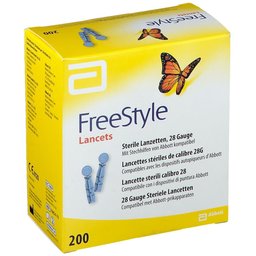 FreeStyle Lancets Lancettes stériles calibre 28G
