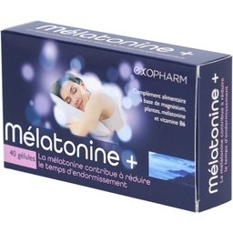 Melatonine+ étui de 40 gélules