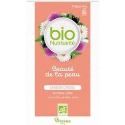 Nutrisanté Beauté De La Peau Saveur Cassis Bio 20 Sachets