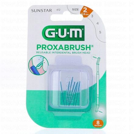 n°412 Brossettes interdentaires proxabrush classic 0.9mm x 8