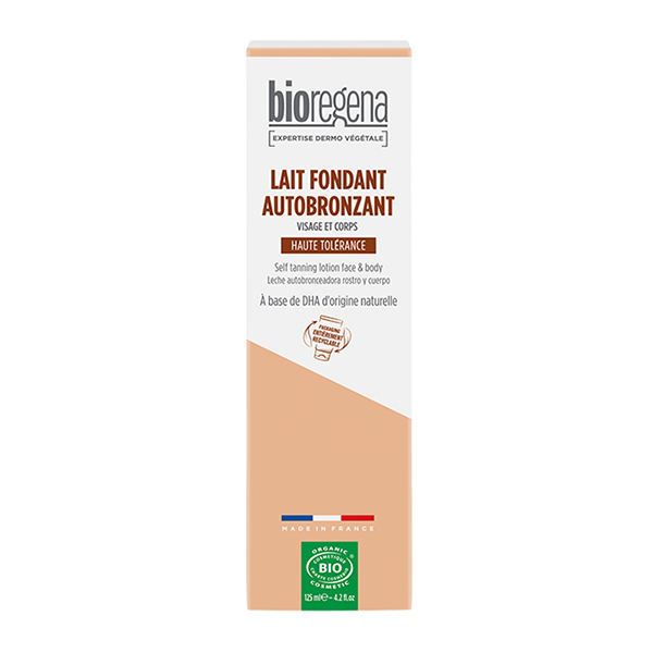 Lait Fondant Autobronzant Visage et Corps Bio 125ml