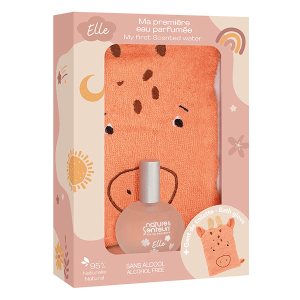 Coffret Eau de Bébé + gant de toilette 50ml