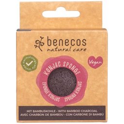 Benecos Cosméticos Esponja Konjac Bambú Negro 1ud