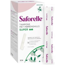 Saforelle® Coton Protect Tampons avec Applicateur Super