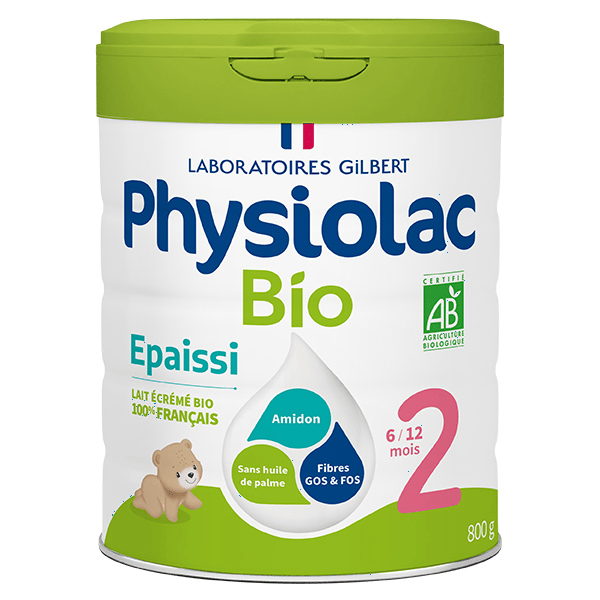 Bio Lait 2ème âge Formule Epaissie 800g