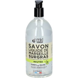 Savon DE Marseille Liquide 1L - Neutre Surgras