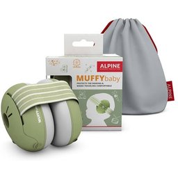 Muffy Baby Casque Anti Bruit Green 1 ut