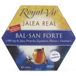 Dietisa Royal-vit Royal Jelly Royal Jelly Bal-san Forte Forte 20 Vials
