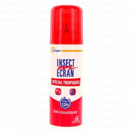 INSECT ECRAN Spécial Tropiques Anti-moustiques spray 75ml