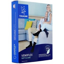 Venoflex Soft & Care Chaussette Classe Noir T0N 1 Paire