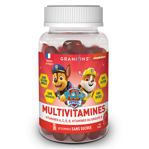 Granions Gummies Multivitamines Pat Patrouille 60 gummies