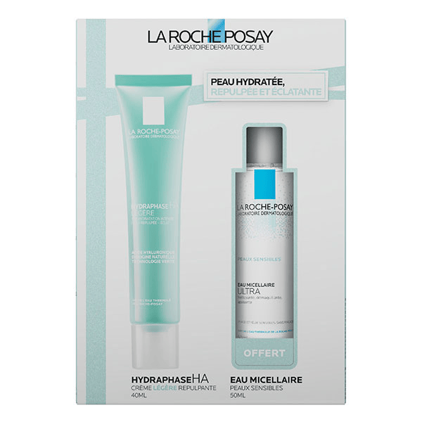 Coffret Hydraphase HA Légère 40ml + Eau Micellaire 50ml OFFERT