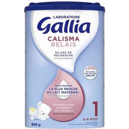 Calisma Relais Lait Bébé 1er Âge 0-6M 830g