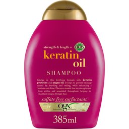 Shampooing à l'Huile de Kératine de Rose 385ml