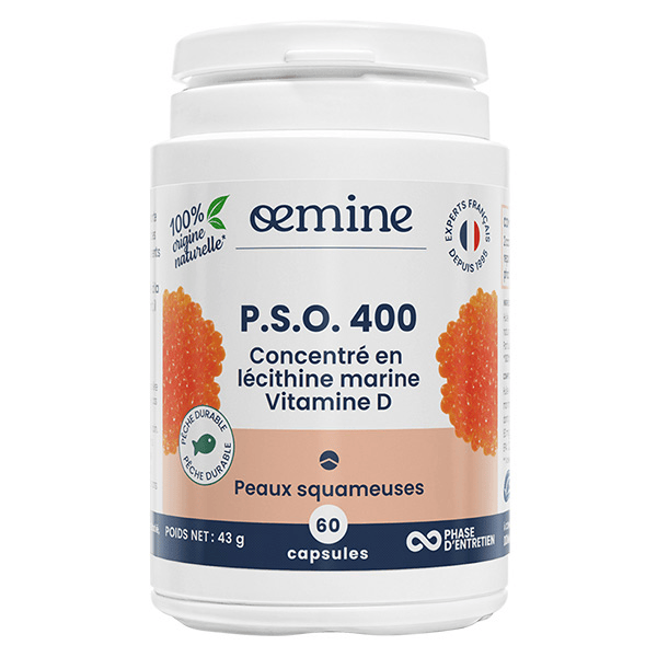 P.S.O. 400 Maintien d’une Peau Normale 60 capsules