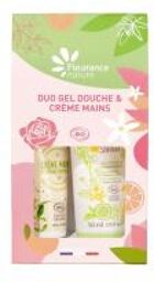 Coffret Duo Gel Douche & Crème Mains Biologique - Coffret
