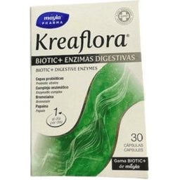 Kreaflora Biotic+ Enzymes Digestives 30 Capsules