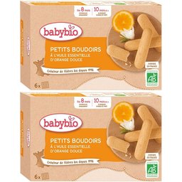 Petits Boudoirs À L'huile Essentielle D'orange Douce dès 8 mois