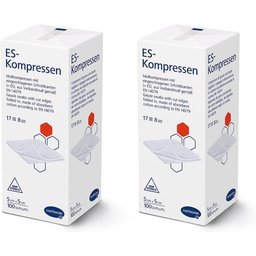 ES-Compresse non-steril 8fach 5 x 5 cm