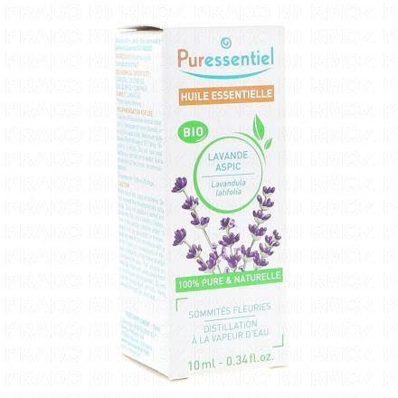 Huile essentielle bio lavande aspic flacon 10ml