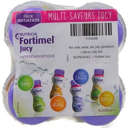 Jucy Nutriment Multi Saveurs 4x200ml