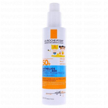 LA ROCHE-POSAY Anthelios UV MUNE 400 Dermo-Pediatrics spray invisible SPF50+ enfants spray 200ml
