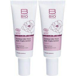 B COM BIO Anti-Âge Contour des Yeux Soin Triple Action