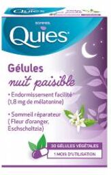 Gélules Nuit Paisible 30 Gélules - Boîte 30 gélules