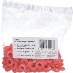 Elastrator Anneaux de gomme caoutchouc
