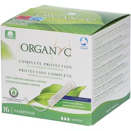 Organyc® Tampons Complete Protection Compact Super