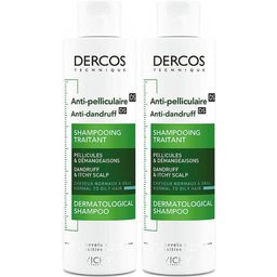 Vichy Dercos Technique Antipelliculaire DS Shampooing traitant pellicules & démangeaisons cheveux normaux à gras 200ml