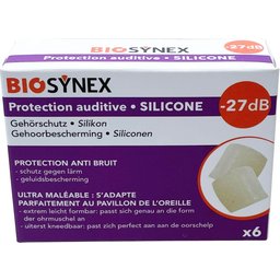 Protecteur Auditif Silicone et Transparent 3 Paires