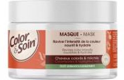 Color & Soin Masque Nourrissant Hydratant et Ravive l'Intensité de la Couleur 250 ml - Pot