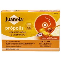Juanola® Miel de Propolis Altea et Vitamine C 24 unités