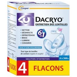 Entretien De Lentilles 4X360ml