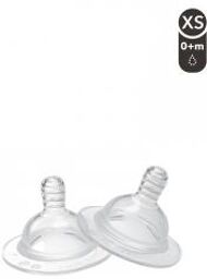 2 Tétines Anti-Colique XS Dès la Naissance - Blister 2 tétines