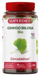 Ginkgo Biloba Bio - 90 Gélules - Pot 90 gélules