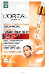 Revitalift Clinical Masque Sérum Éclat Instantané Vitamine C 26 g - Sachet 1 masque tissu de 26 g