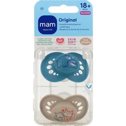 Original Nature Sucette Silicone +18 Mois 2 Unités