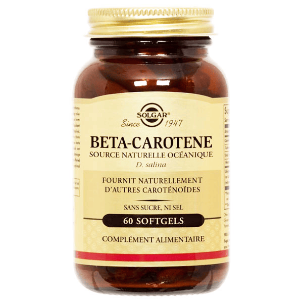 Bêta-Carotène 7mg 60 Softgels