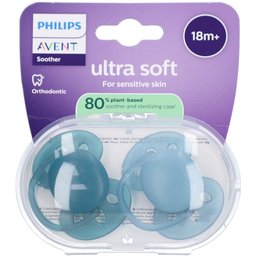 Ultra Air Sucette +18m Soft bleu/vert