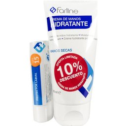 Kit Crème Mains 50 ml + Protecteur Lèvres Spf15